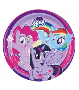 Piatto 23 cm My Little Pony 8 pz