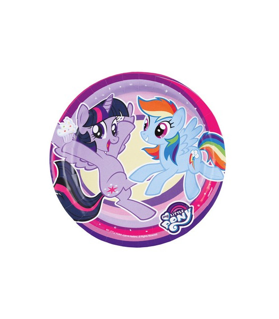 Piatto 18 cm My Little Pony 8 pz