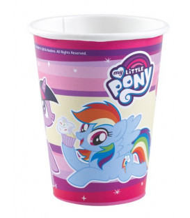 Bicchiere 250 ml My Little Pony 8 pz