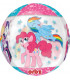 Pallone foil ORBZ trasparente 16" - 40 cm My Little Pony 1 pz