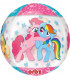 Pallone foil ORBZ trasparente 16" - 40 cm My Little Pony 1 pz