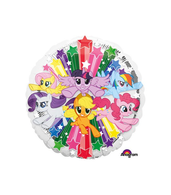 Pallone foil standard 17" - 42 cm My Little Pony Gang 1 pz