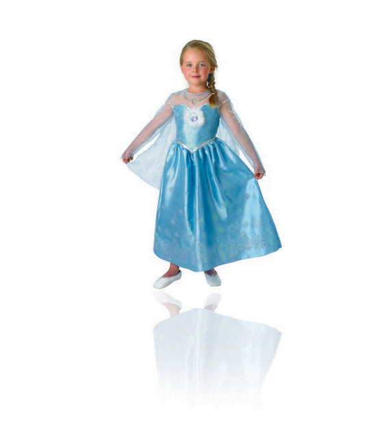 COSTUME ELSA LUSSO - L - 7/8 ANNI CM.128 1 pz