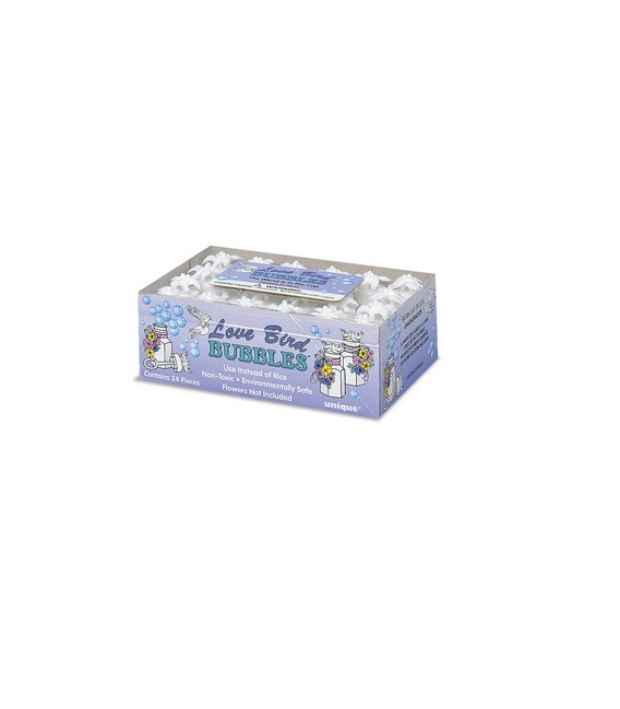 Bolle sapone Uccellini Love 24 pz