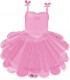 Pallone foil Supershape 28" - 71 cm Ballerina Tutu 1 pz