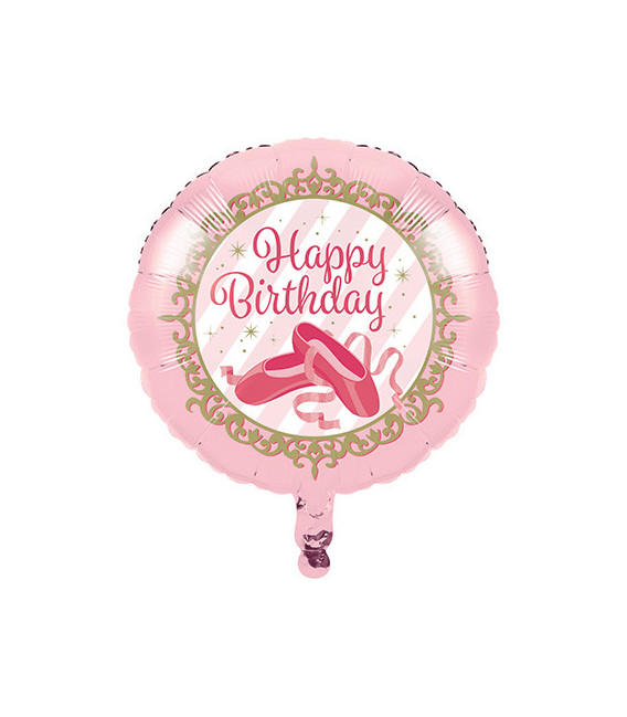 Pallone foil 18" - 45 cm Ballerina Twinkle Toes 1 pz