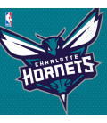 Tovagliolo 33 x 33 cm NBA Charlotte Hornets 3 confezioni