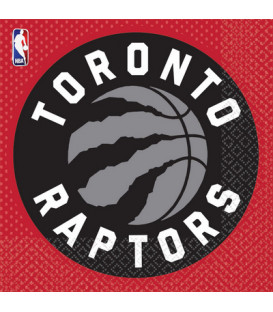 Tovagliolo 33 x 33 cm NBA Toronto Raptos 3 confezioni