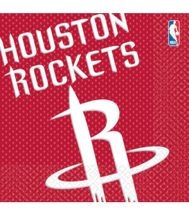 Tovagliolo 33 x 33 cm NBA Houston Rockets 3 confezioni