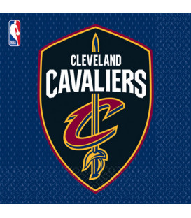 Tovagliolo 33 x 33 cm NBA Cleveland Cavaliers 3 confezioni