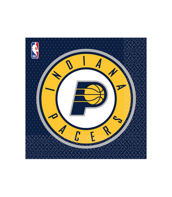 Tovagliolo 33 x 33 cm NBA Indiana Pacers 3 confezioni