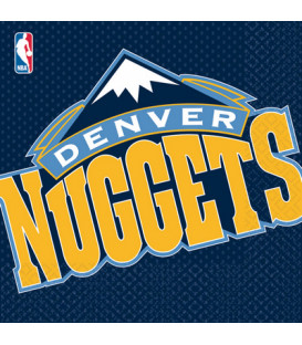 Tovagliolo 33 x 33 cm NBA Denver Nuggets 3 confezioni