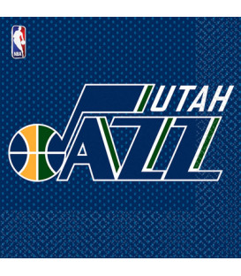 Tovagliolo 33 x 33 cm NBA Utah Jazz 3 confezioni