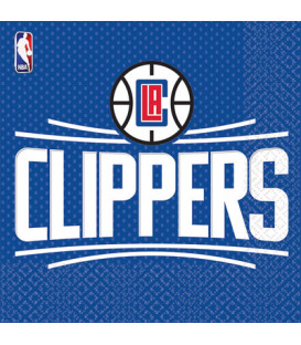Tovagliolo 33 x 33 cm NBA L.A. Clippers 3 confezioni