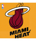 Tovagliolo 33 x 33 cm NBA Miami Heat 3 confezioni