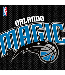 Tovagliolo 33 x 33 cm NBA Orlando Magic 3 confezioni