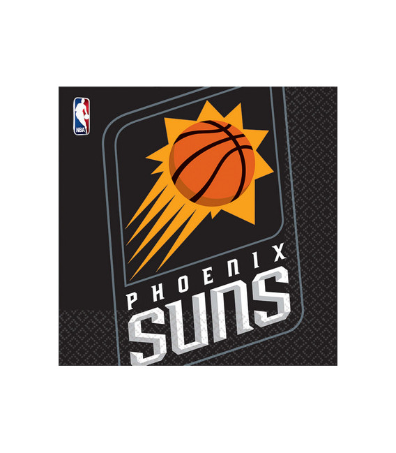 Tovagliolo 33 x 33 cm NBA Phoenix Suns 3 confezioni