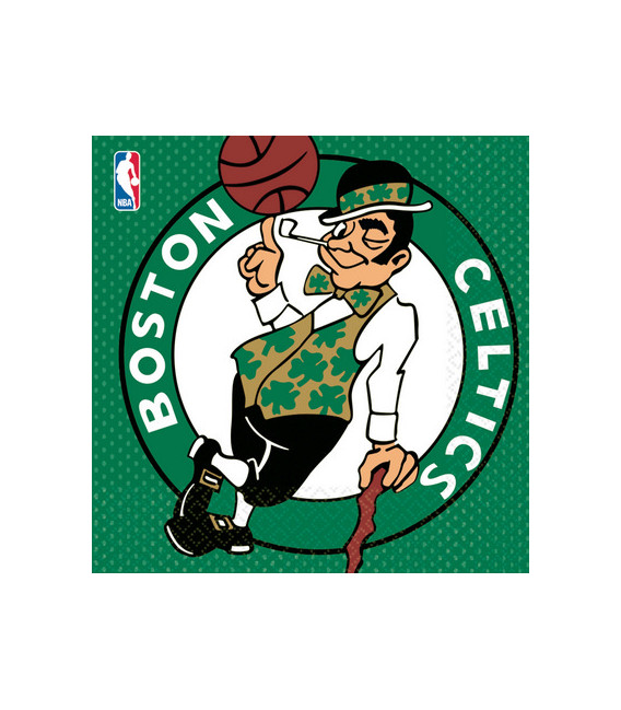 Tovagliolo 33 x 33 cm NBA Boston Celtics 3 confezioni