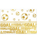 Tovaglia plastica 120 x 180 cm Calcio Football Gold 1 pz