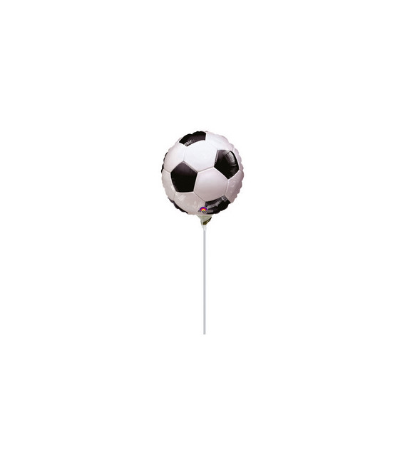 Pallone foil Minishape 9" - 23 cm Calcio Soccer - SI GONFIA AD ARIA