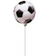 Pallone foil Minishape 9" - 23 cm Calcio Soccer - SI GONFIA AD ARIA
