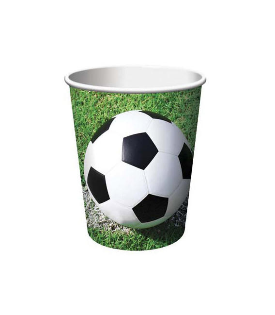 Bicchiere carta 266 ml, Calcio Fanatic Soccer 8 pz