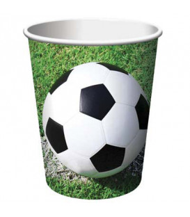Bicchiere carta 266 ml, Calcio Fanatic Soccer 8 pz