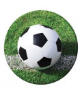 Piatto 23 cm Calcio Fanatic Soccer 8 pz