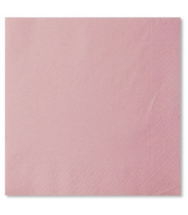 Tovaglioli Rosa Quarzo 33 x 33 cm 3 confezioni