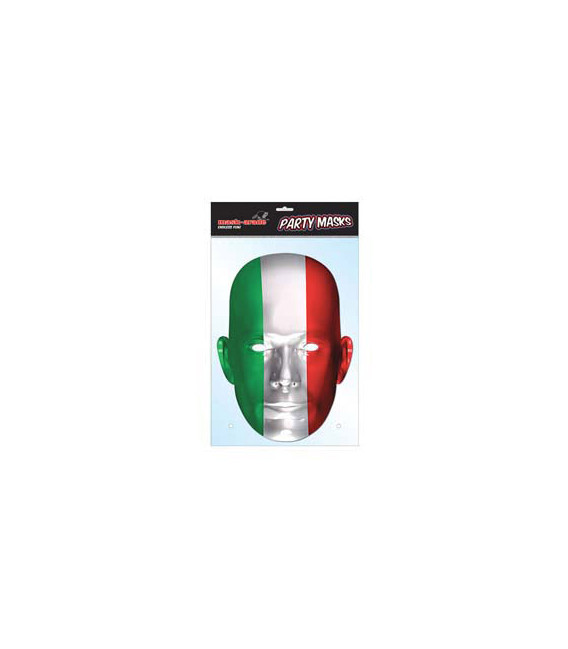 Maschera cartoncino Italia 1 pz