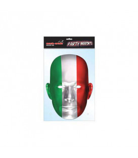 Maschera cartoncino Italia 1 pz