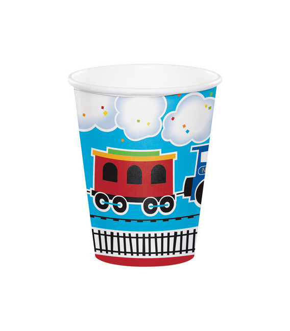 Bicchiere 266 ml Trenino All Aboard 8 pz