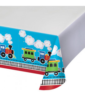 Tovaglia plastica Trenino All Aboard 1 pz