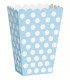 Contenitore 12 x 8 cm Azzurro Pois Bianchi 8 pz