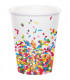 Bicchiere carta 266 ml Codette - Sprinkles 8 pz