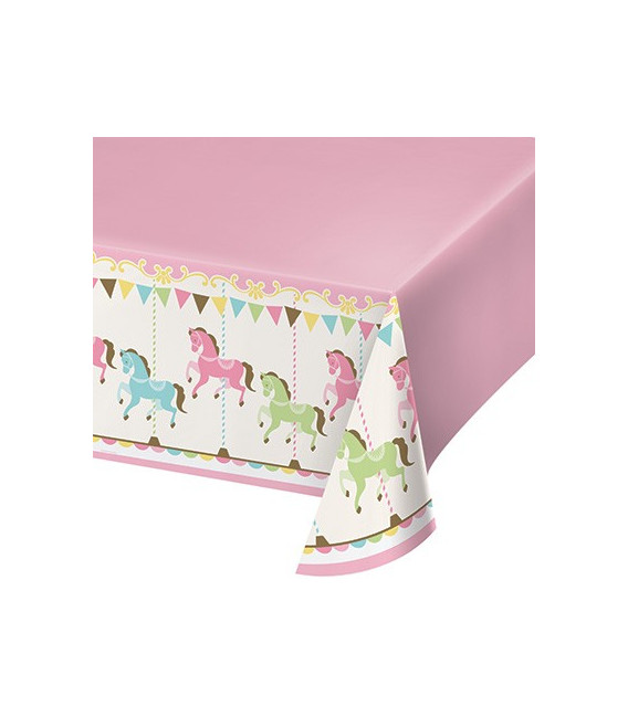 Tovaglia plastica 137 x 259 cm Giostra - Carousel 1 pz