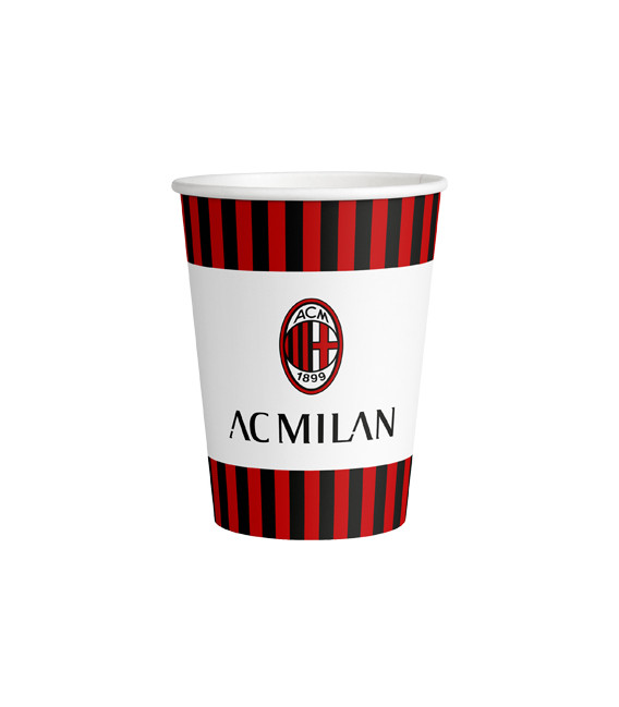 Bicchiere carta 266 ml Milan 8 pz