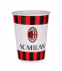 Bicchiere carta 266 ml Milan 8 pz