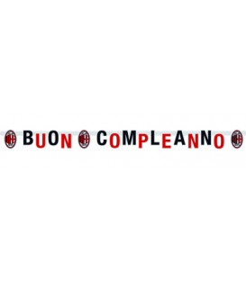 Festone Buon Compleanno XL 215 x 15 cm Milan 1 pz