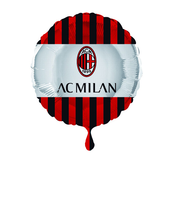 Pallone foil 17" - 43 cm Milan 1 pz