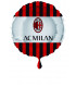 Pallone foil 17" - 43 cm Milan 1 pz