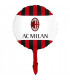Pallone foil CON VALVOLA 9" - 23 cm Milan - SI GONFIA AD ARIA 1 pz