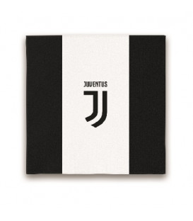 Tovagliolo 33 x 33 cm Juventus 3 confezioni
