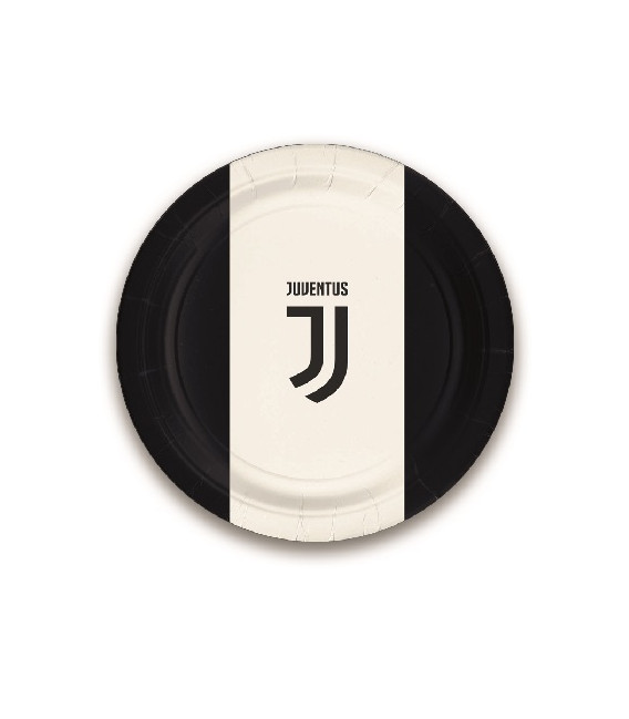 Piatto 18 cm Juventus 8 pz