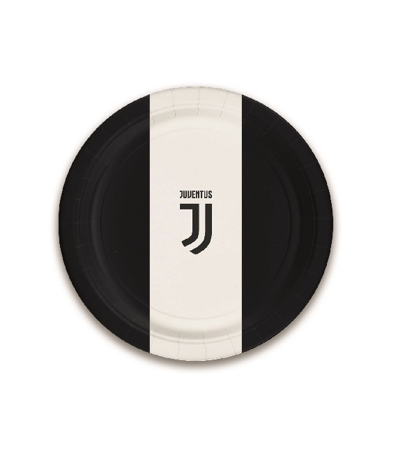 Piatto 23 cm Juventus 8 pz