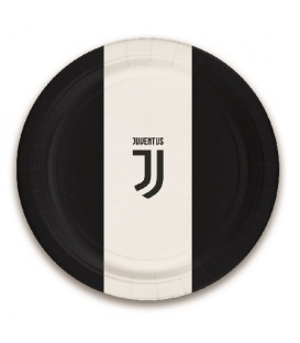 Piatto 23 cm Juventus 8 pz