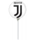 Pallone foil CON VALVOLA 9" - 23 cm Juventus - SI GONFIA AD ARIA 1 pz