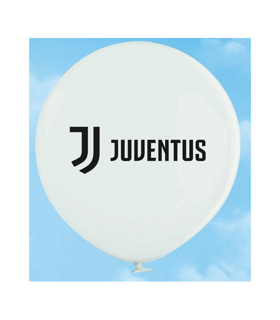 Pallone lattice bianco 24" - 60 cm Juventus 1 pz