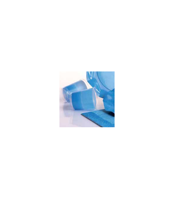 Bicchieri di Plastica PPL Bicolore Turchese - Blu Cobalto 250 cc 3 confezioni