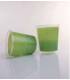 Bicchieri di Plastica PPL Bicolore Verde - Verde Scuro 250 cc 3 confezioni